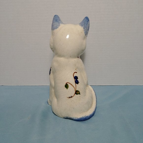 The Angel Line Maine Ceramic Cat Statue Blueberry Very Rare - Picture 2 of 10